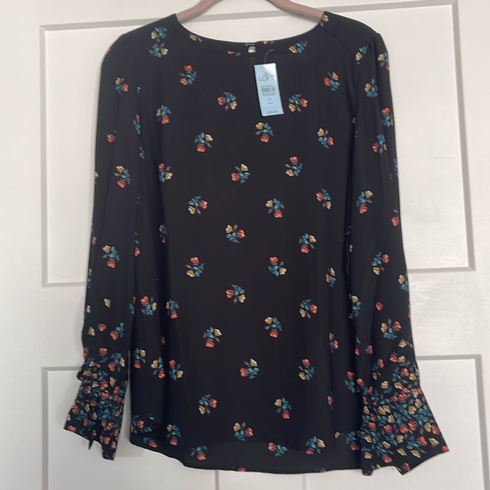 Loft long sleeved blouse